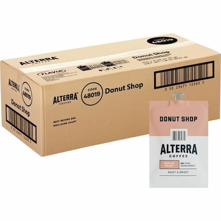 Lavazza Alterra Coffee Freshpacks, Donut Shop Blend, BK, 100PK LAV48019